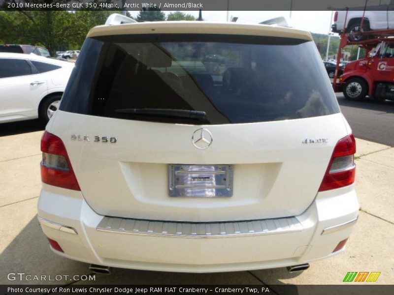 Arctic White / Almond/Black 2010 Mercedes-Benz GLK 350 4Matic