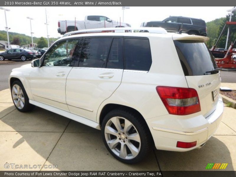 Arctic White / Almond/Black 2010 Mercedes-Benz GLK 350 4Matic