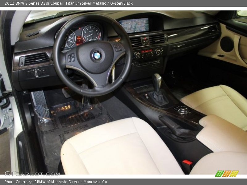 Titanium Silver Metallic / Oyster/Black 2012 BMW 3 Series 328i Coupe