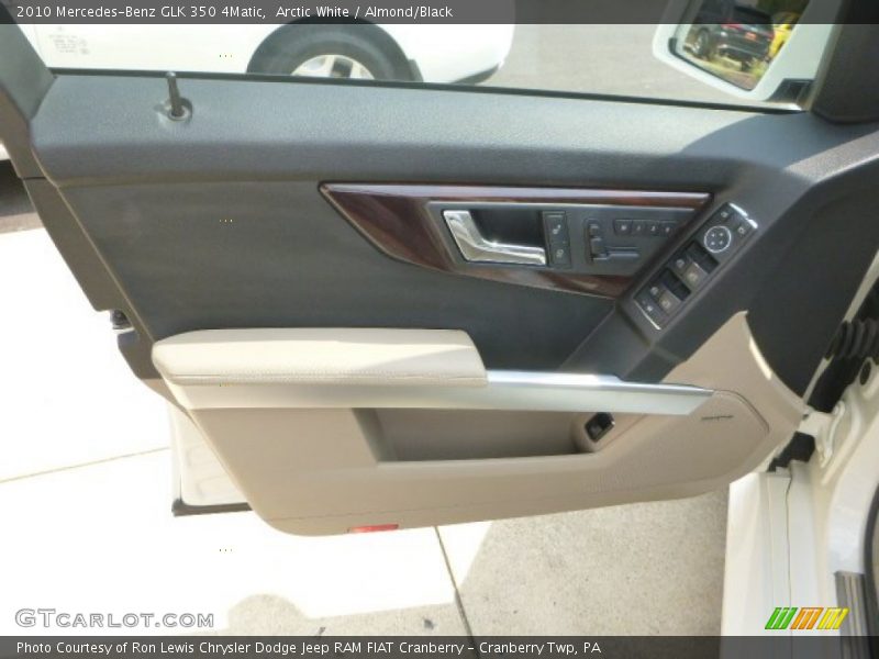 Arctic White / Almond/Black 2010 Mercedes-Benz GLK 350 4Matic