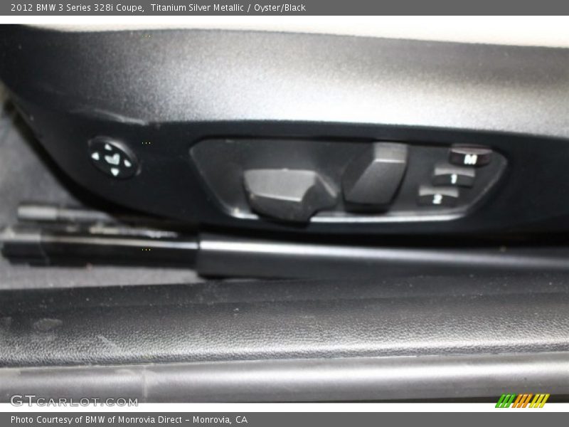 Titanium Silver Metallic / Oyster/Black 2012 BMW 3 Series 328i Coupe