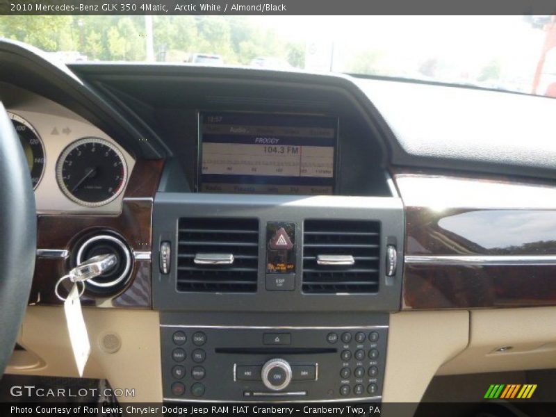 Arctic White / Almond/Black 2010 Mercedes-Benz GLK 350 4Matic