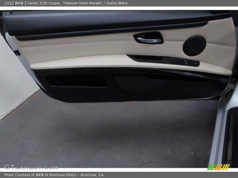 Titanium Silver Metallic / Oyster/Black 2012 BMW 3 Series 328i Coupe