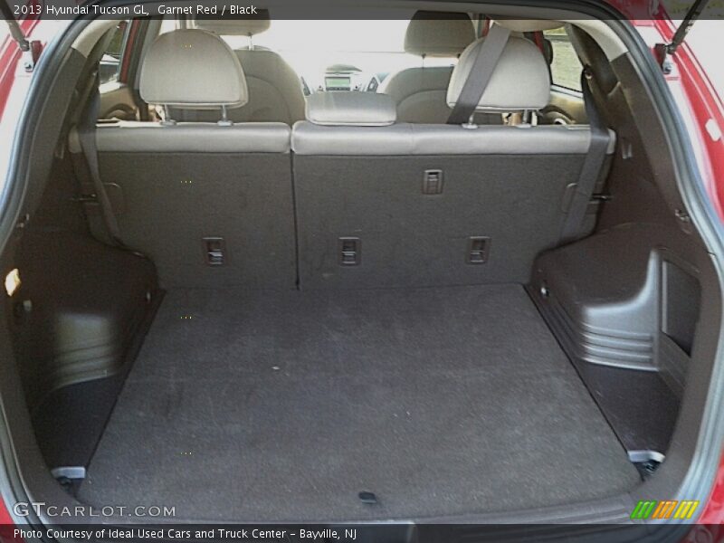 Garnet Red / Black 2013 Hyundai Tucson GL