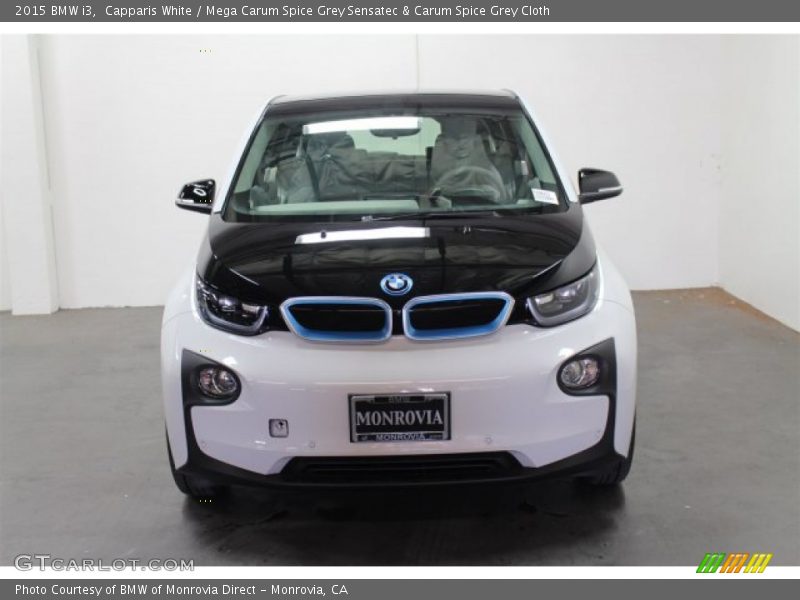 Capparis White / Mega Carum Spice Grey Sensatec & Carum Spice Grey Cloth 2015 BMW i3