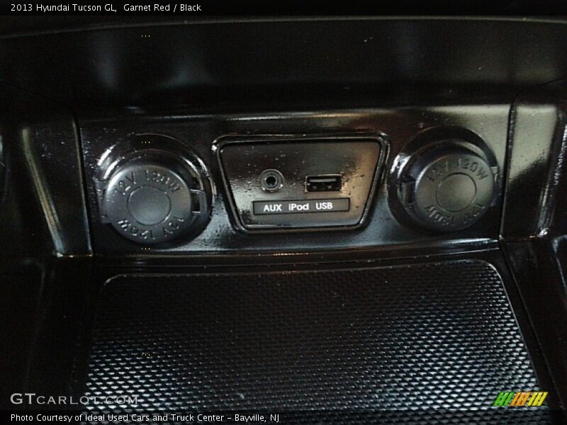 Garnet Red / Black 2013 Hyundai Tucson GL