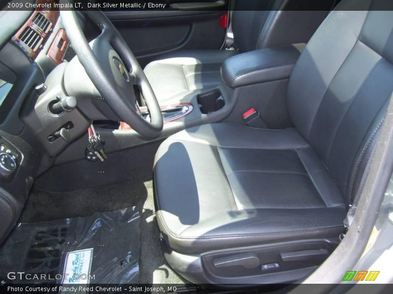 Dark Silver Metallic / Ebony 2009 Chevrolet Impala LT