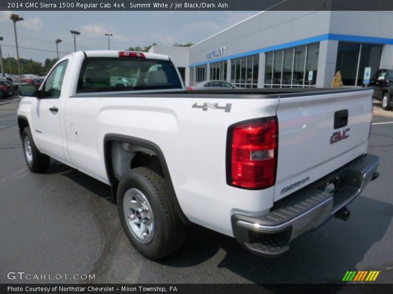 Summit White / Jet Black/Dark Ash 2014 GMC Sierra 1500 Regular Cab 4x4