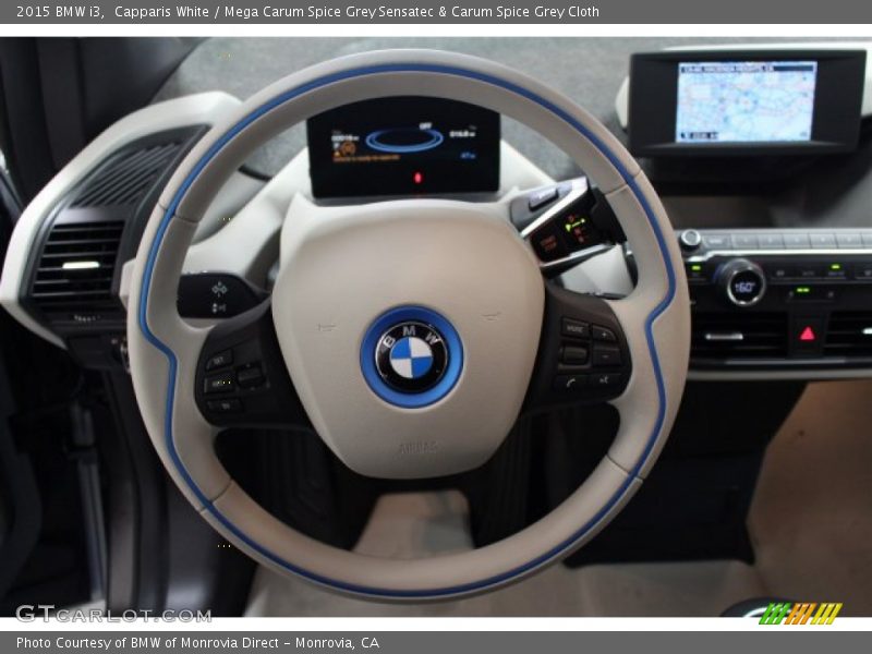 Capparis White / Mega Carum Spice Grey Sensatec & Carum Spice Grey Cloth 2015 BMW i3