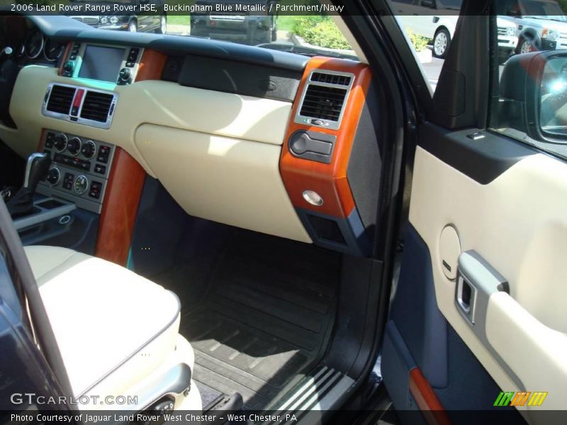 Buckingham Blue Metallic / Parchment/Navy 2006 Land Rover Range Rover HSE