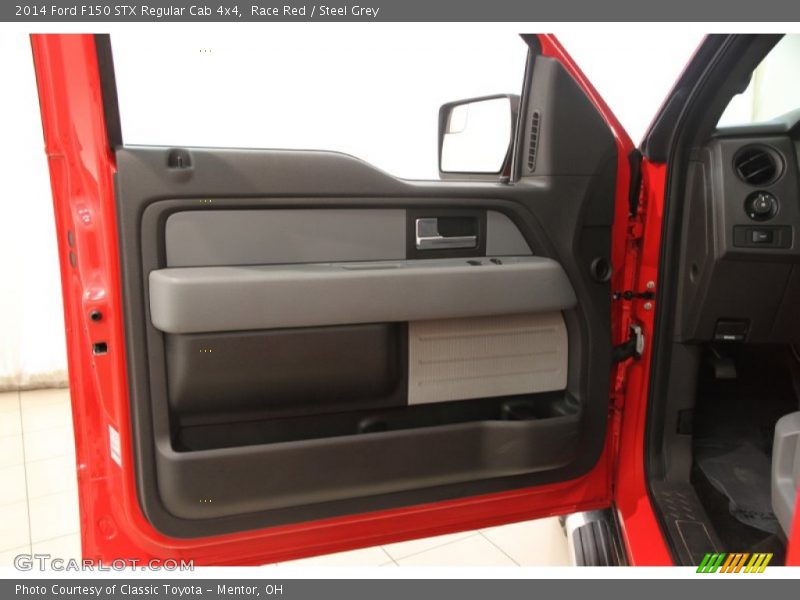 Race Red / Steel Grey 2014 Ford F150 STX Regular Cab 4x4