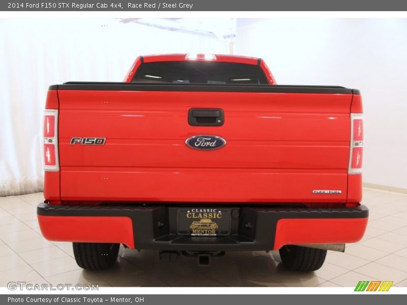 Race Red / Steel Grey 2014 Ford F150 STX Regular Cab 4x4