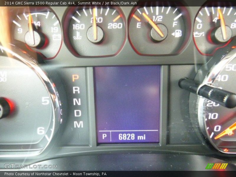 Summit White / Jet Black/Dark Ash 2014 GMC Sierra 1500 Regular Cab 4x4