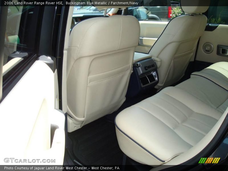 Buckingham Blue Metallic / Parchment/Navy 2006 Land Rover Range Rover HSE