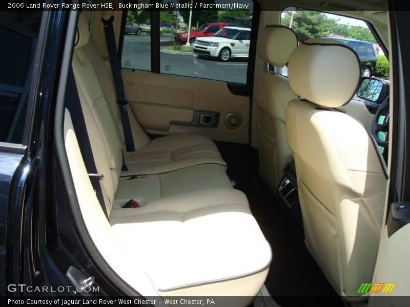 Buckingham Blue Metallic / Parchment/Navy 2006 Land Rover Range Rover HSE