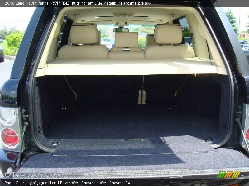 Buckingham Blue Metallic / Parchment/Navy 2006 Land Rover Range Rover HSE