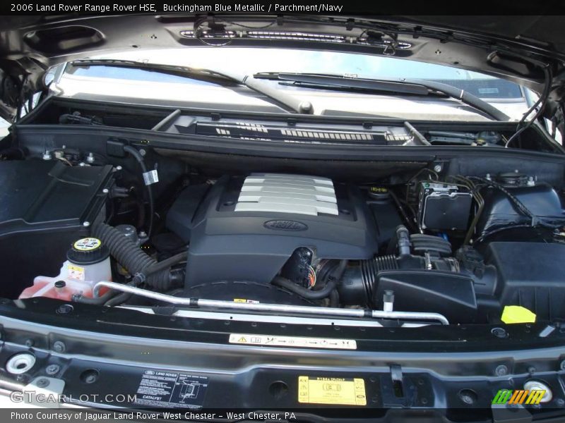 Buckingham Blue Metallic / Parchment/Navy 2006 Land Rover Range Rover HSE