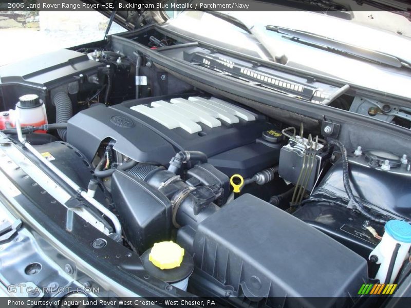 Buckingham Blue Metallic / Parchment/Navy 2006 Land Rover Range Rover HSE