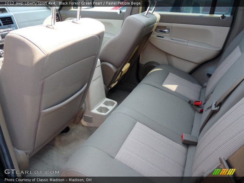 Black Forest Green Pearl / Pastel Pebble Beige 2012 Jeep Liberty Sport 4x4