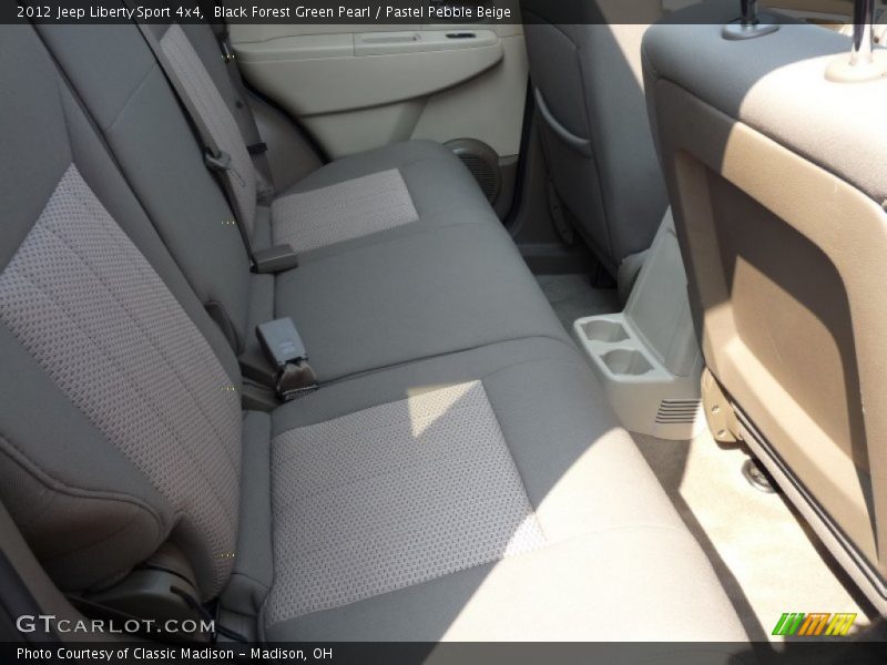 Black Forest Green Pearl / Pastel Pebble Beige 2012 Jeep Liberty Sport 4x4