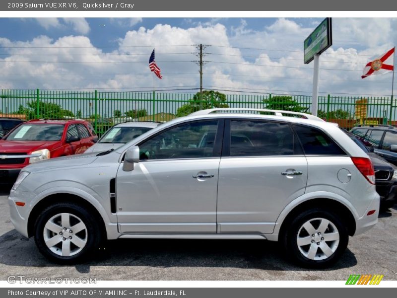 Quicksilver / Gray 2009 Saturn VUE XR V6