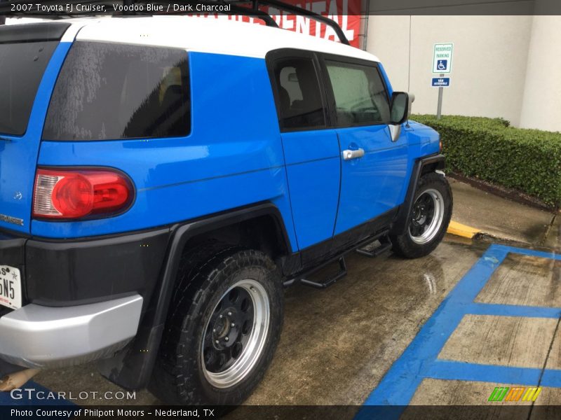 Voodoo Blue / Dark Charcoal 2007 Toyota FJ Cruiser