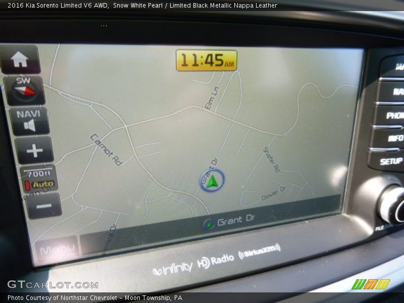 Navigation of 2016 Sorento Limited V6 AWD