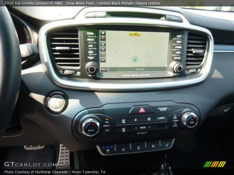 Controls of 2016 Sorento Limited V6 AWD