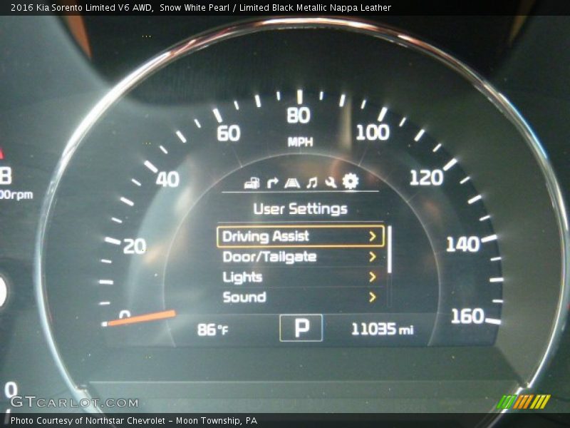  2016 Sorento Limited V6 AWD Limited V6 AWD Gauges