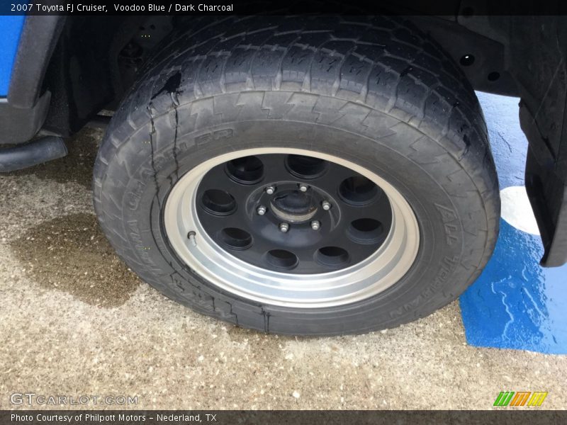 Voodoo Blue / Dark Charcoal 2007 Toyota FJ Cruiser