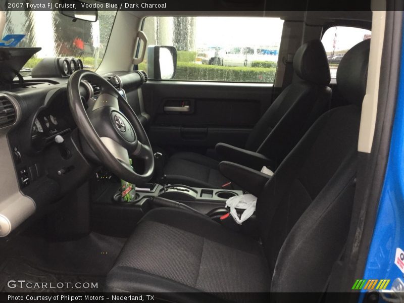 Voodoo Blue / Dark Charcoal 2007 Toyota FJ Cruiser