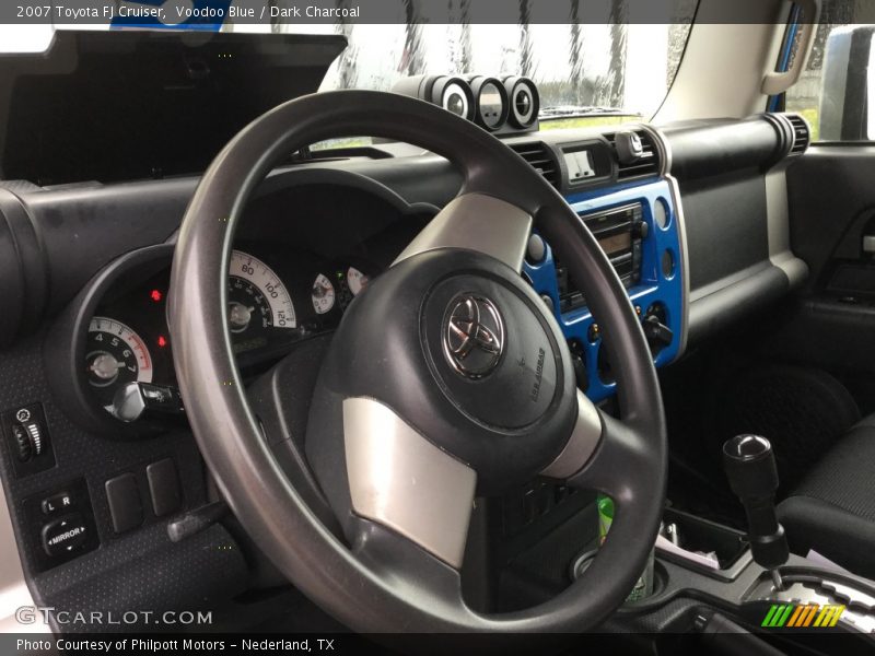 Voodoo Blue / Dark Charcoal 2007 Toyota FJ Cruiser