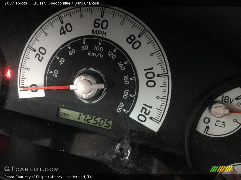 Voodoo Blue / Dark Charcoal 2007 Toyota FJ Cruiser