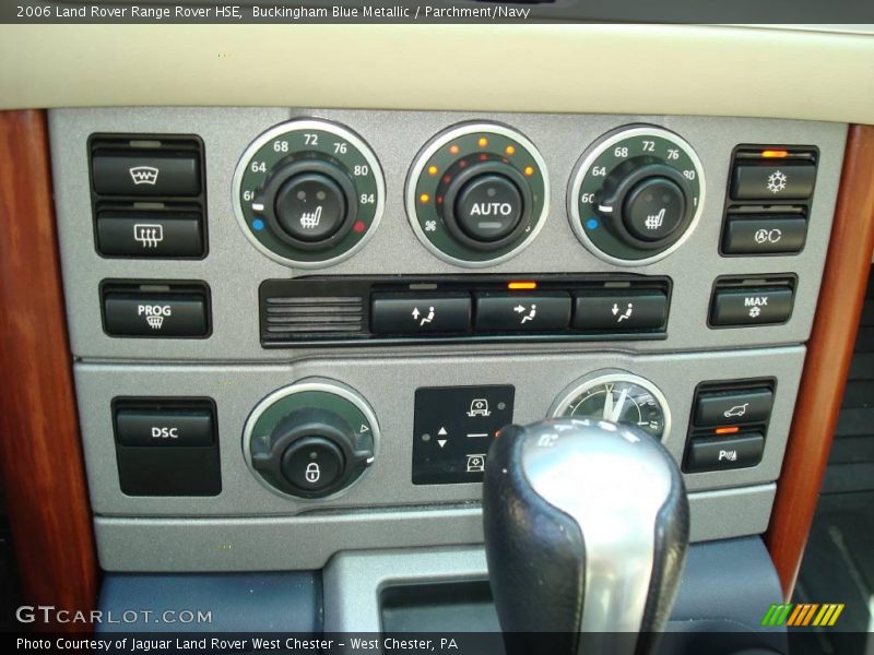 Buckingham Blue Metallic / Parchment/Navy 2006 Land Rover Range Rover HSE