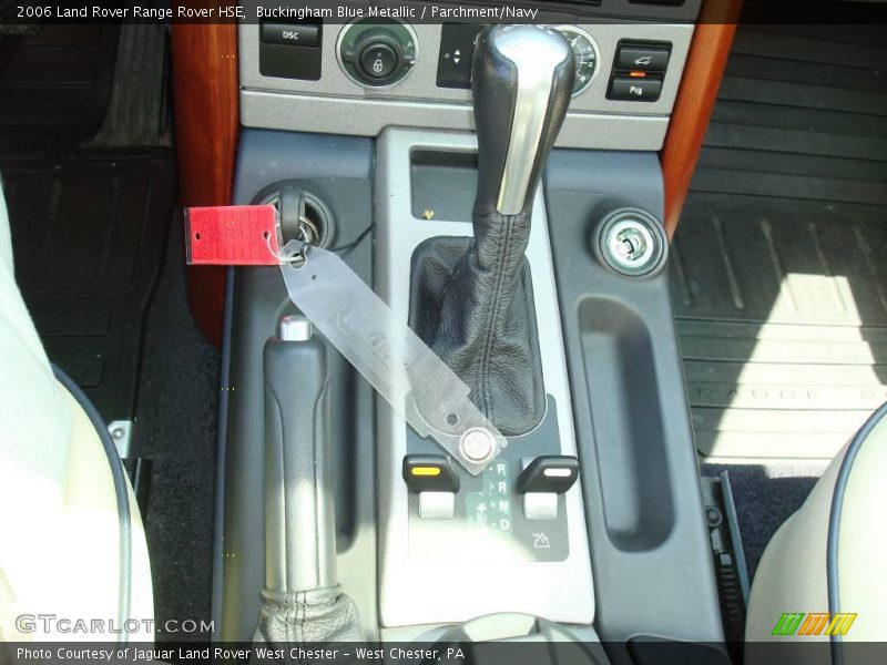 Buckingham Blue Metallic / Parchment/Navy 2006 Land Rover Range Rover HSE