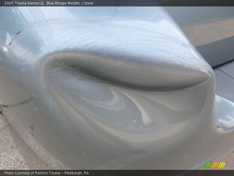 Blue Mirage Metallic / Stone 2005 Toyota Sienna LE