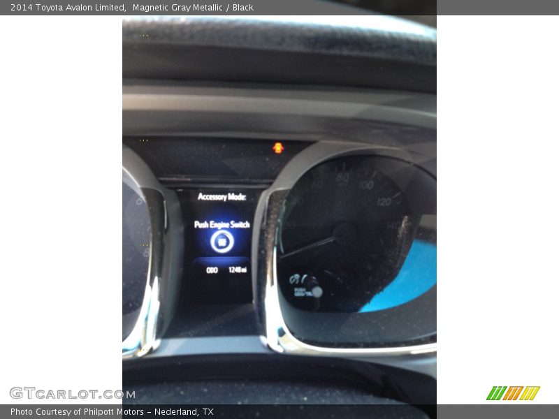 Magnetic Gray Metallic / Black 2014 Toyota Avalon Limited