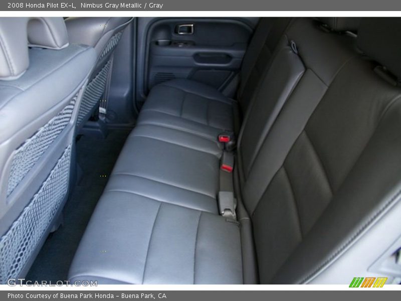 Nimbus Gray Metallic / Gray 2008 Honda Pilot EX-L