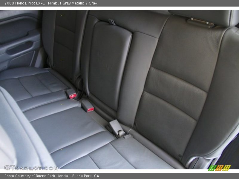 Nimbus Gray Metallic / Gray 2008 Honda Pilot EX-L