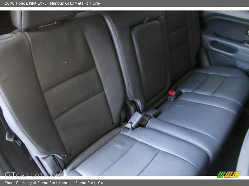 Nimbus Gray Metallic / Gray 2008 Honda Pilot EX-L