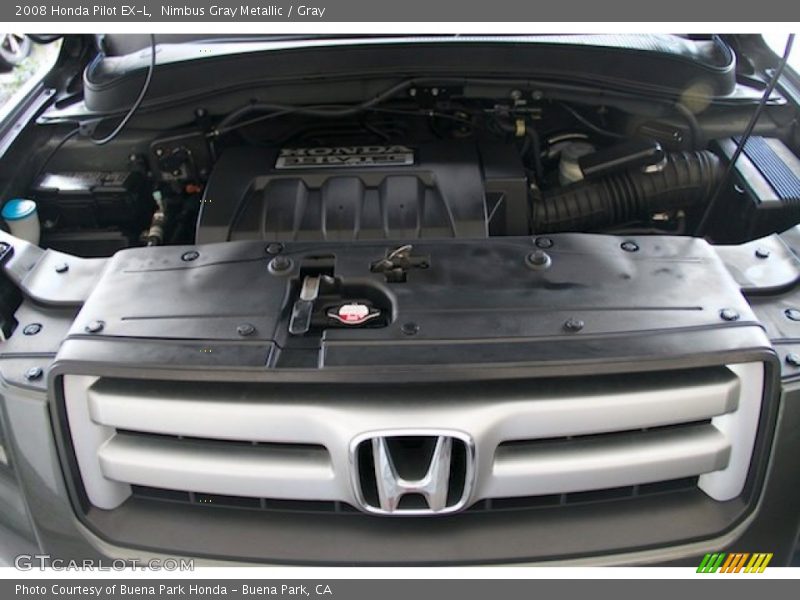 Nimbus Gray Metallic / Gray 2008 Honda Pilot EX-L