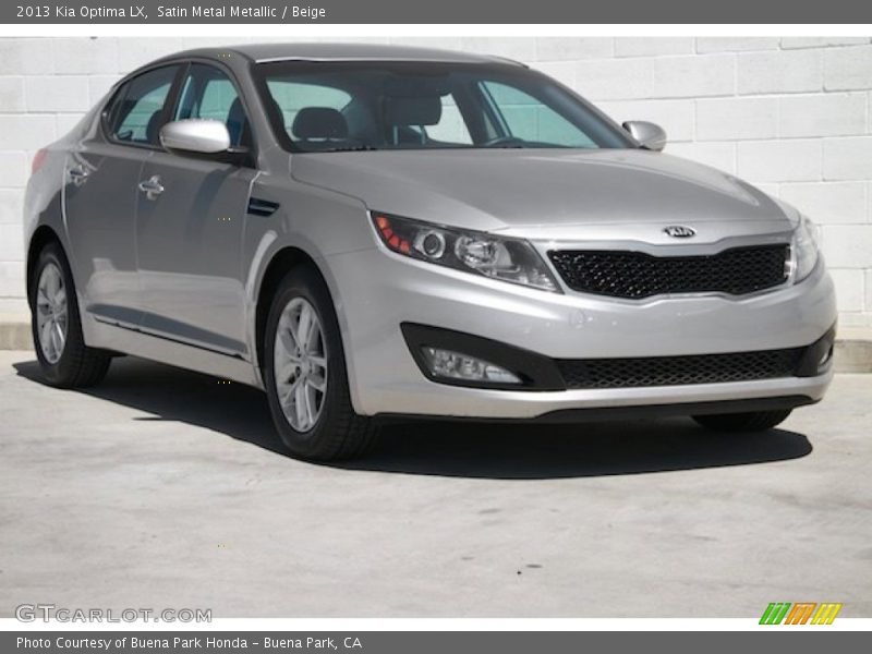 Satin Metal Metallic / Beige 2013 Kia Optima LX