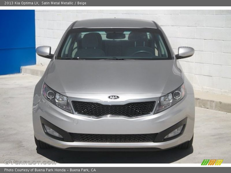 Satin Metal Metallic / Beige 2013 Kia Optima LX