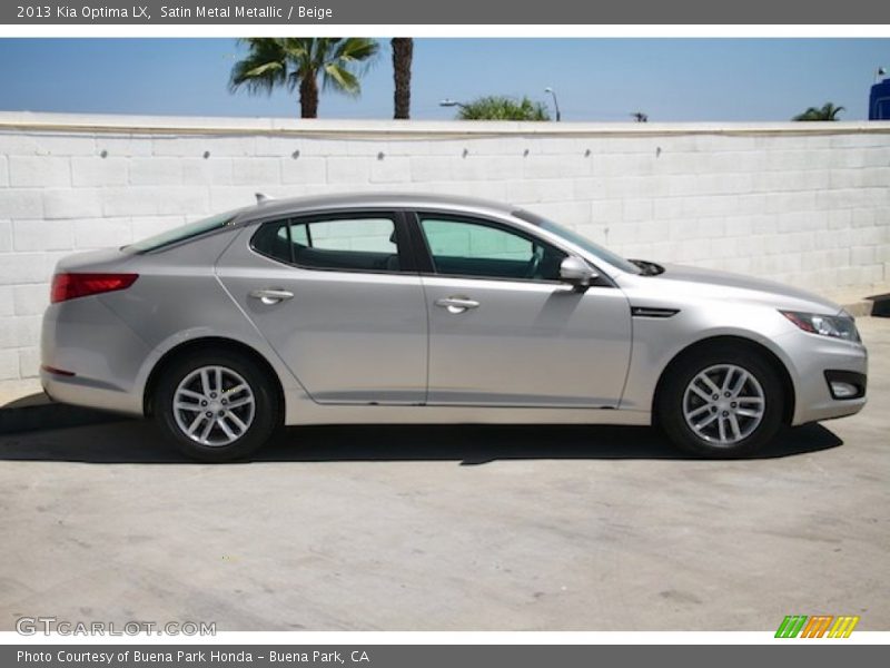 Satin Metal Metallic / Beige 2013 Kia Optima LX