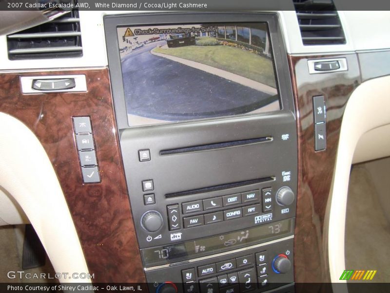 White Diamond / Cocoa/Light Cashmere 2007 Cadillac Escalade AWD