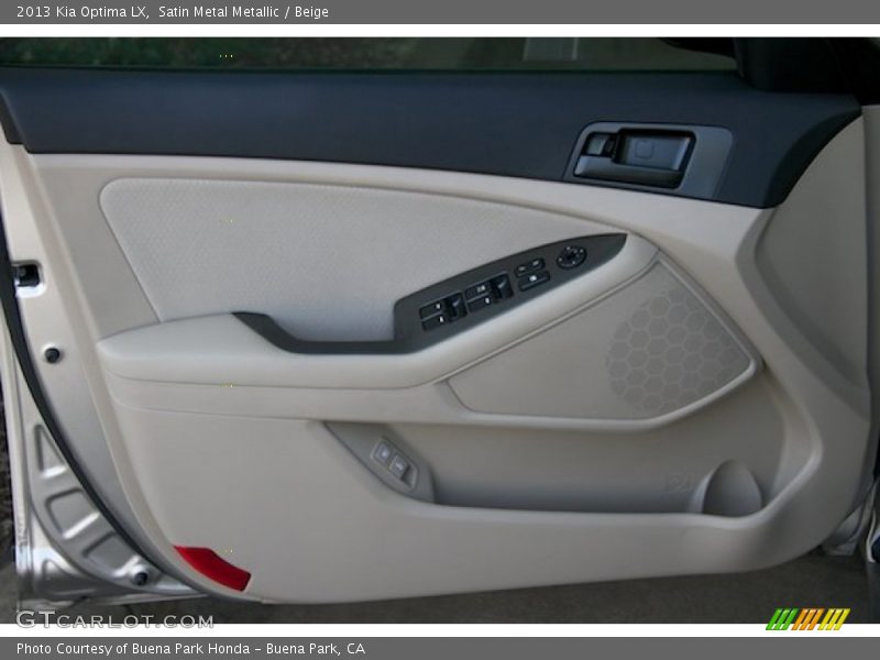 Satin Metal Metallic / Beige 2013 Kia Optima LX