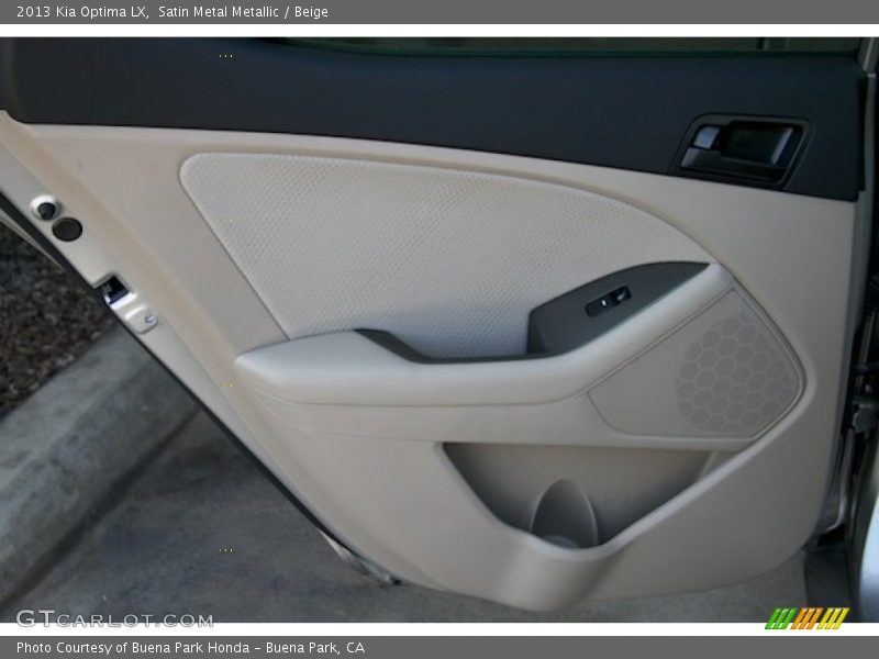 Satin Metal Metallic / Beige 2013 Kia Optima LX