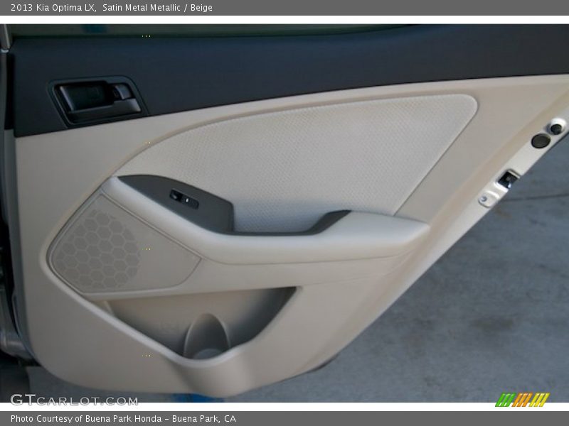 Satin Metal Metallic / Beige 2013 Kia Optima LX