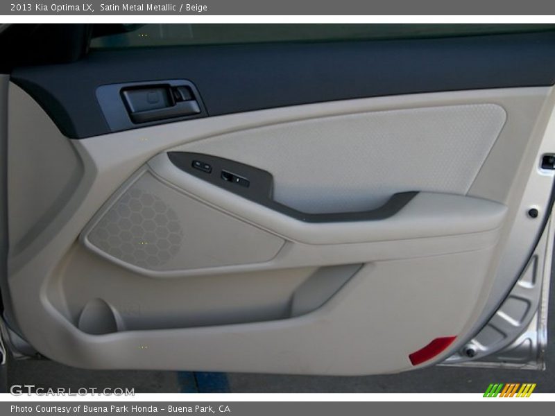 Satin Metal Metallic / Beige 2013 Kia Optima LX