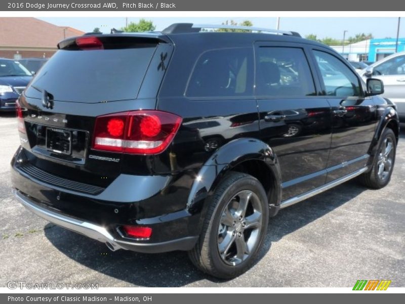 Pitch Black / Black 2016 Dodge Journey Crossroad AWD